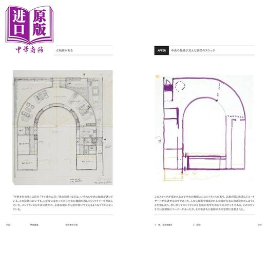 预售 【中商原版】日本建筑师50人设计模型和图纸 建筑设计构思方法 日文艺术原版 建築スタディ 発想の方法 商品图2