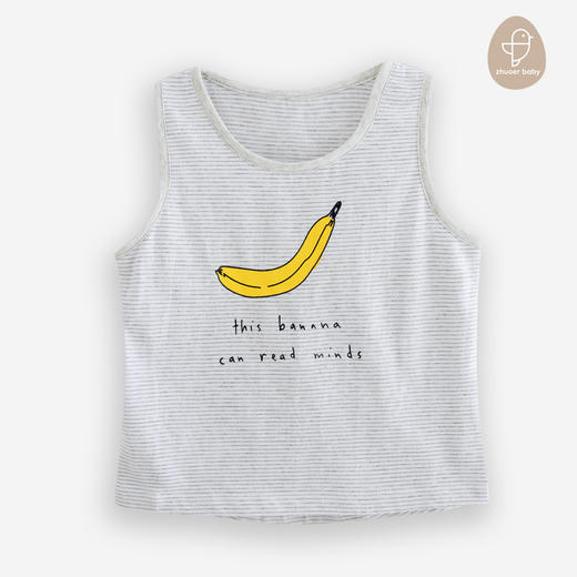 【夏款清仓】卓儿男女童纯棉小背心婴儿衣服无袖T恤薄款夏装上衣 商品图6