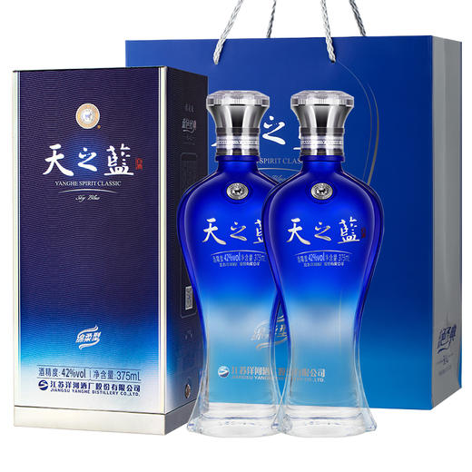 洋河 天之蓝 42度 375mL 整箱6瓶装 商品图7