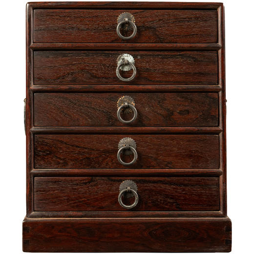 民国 红木五屉书箱 商品图5