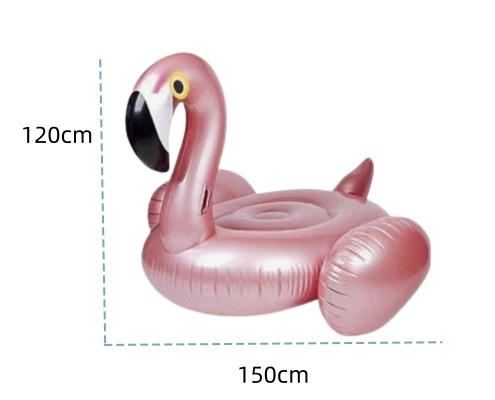 【包邮直发】幸运火烈鸟大浮排  可串联 最大承重100kg 优质PVC原材料，不含双酚A，厚实柔软耐用，不易渗漏，无毒环保安全 商品图3