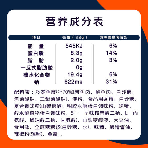 旺旺浪味鱼丝鳕鱼香丝 商品图9