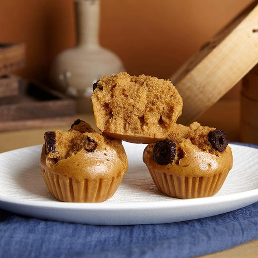 早餐包逍遥津古法红糖包红枣糕500g红枣开花馒头 商品图2