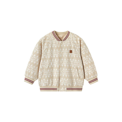 【商场同款】英氏宝宝外套秋季保暖长袖羊毛外套男童上衣新款 商品图4