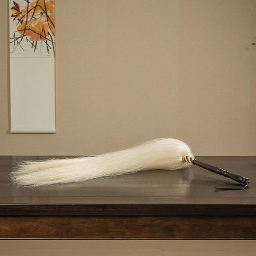 红木柄马尾拂尘 商品图0