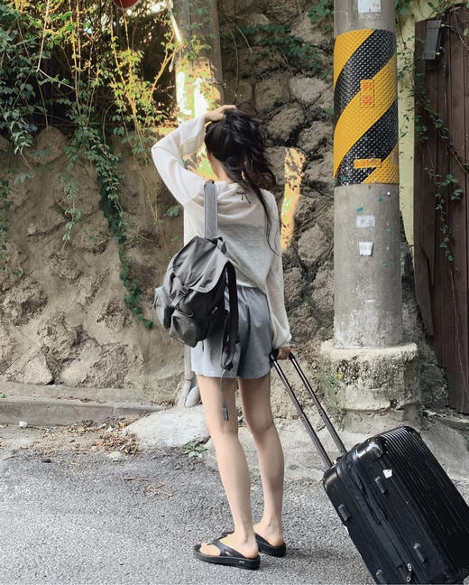 蝴蝶结亚麻开衫 商品图3