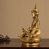 清 铜鎏金莲花生大士像 商品缩略图4