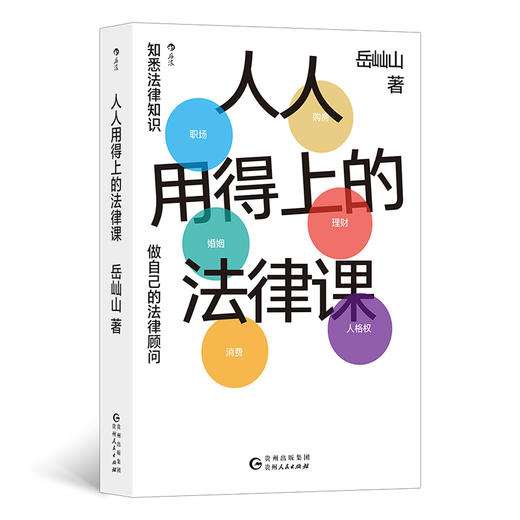 人人用得上的法律课 著名律师岳屾山致大众的日常法律实用指南 商品图0