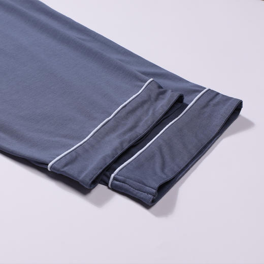 都市丽人都市锋尚睡衣亲情蜜语长袖单面无尘棉薄男士棉质长袖套装FHT9C6 商品图7