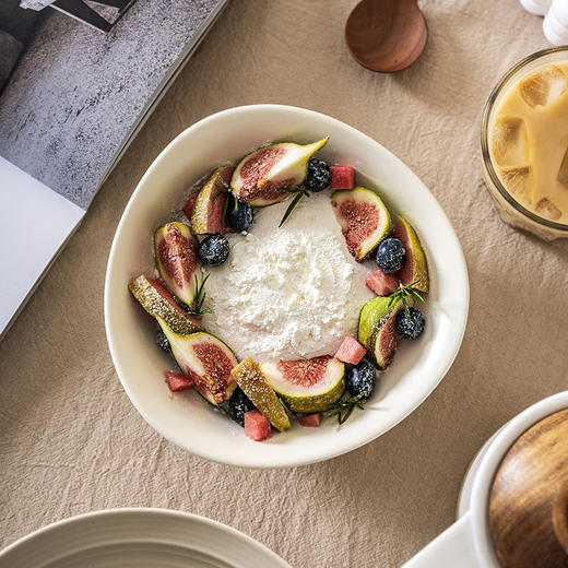 摩登主妇酸奶碗燕麦水果沙拉碗家用陶瓷碗早餐甜品碗特别好看的碗 商品图2