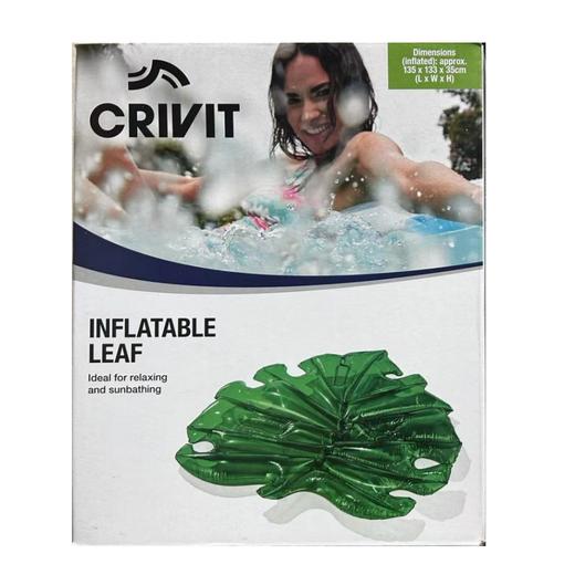 【包邮直发】森林大绿叶浮排   最大承重80kg 优质PVC原材料，不含双酚A，厚实柔软耐用，不易渗漏，无毒环保安全 商品图0