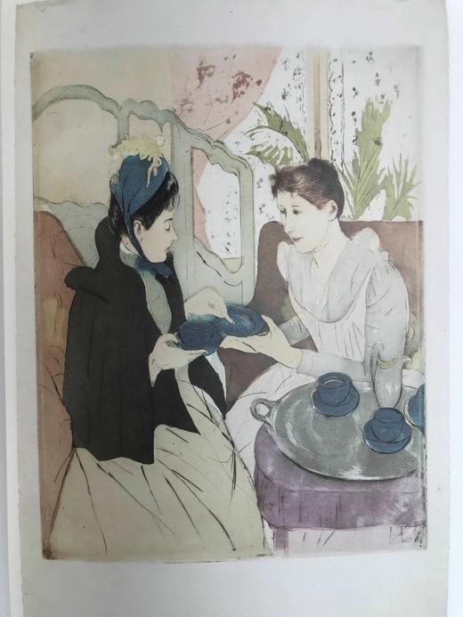 玛丽·卡萨特：艺术家工作室的版画与绘画 41幅彩色127幅黑白插图 平装16开 商品图6