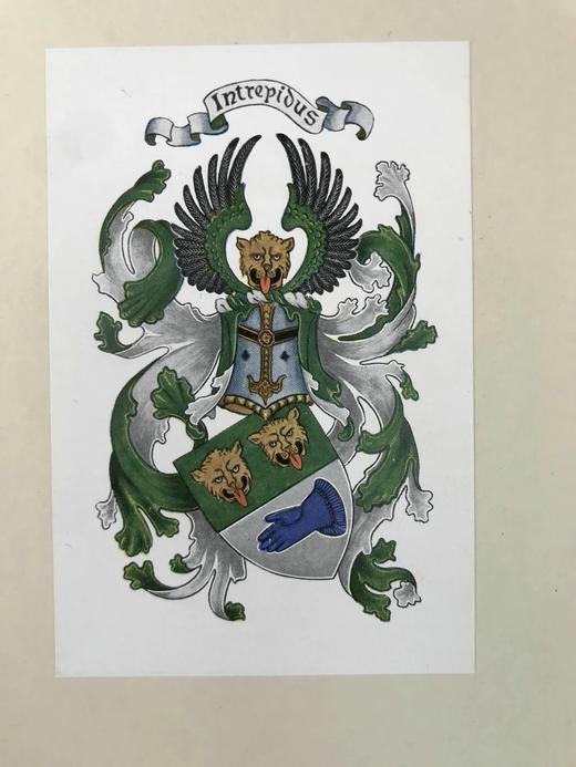 含彩色藏书票！1912年 亚高山植物图鉴 33页彩色插图 漆布精装32开 商品图2