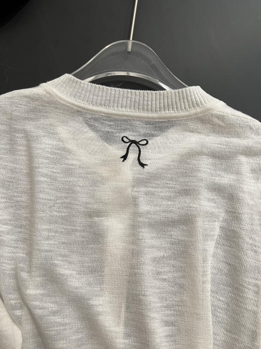 蝴蝶结亚麻开衫 商品图8