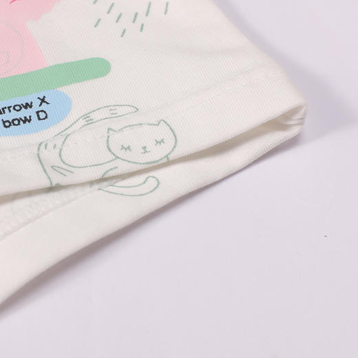 都市丽人眯雅佳童裤舒肤棉平角裤纯棉平角女童内裤JKT511 商品图4