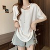 【宽松百搭T恤上衣设计】夏季新款 短袖显瘦大码中长款 随心所欲搭配打底衫 商品缩略图4