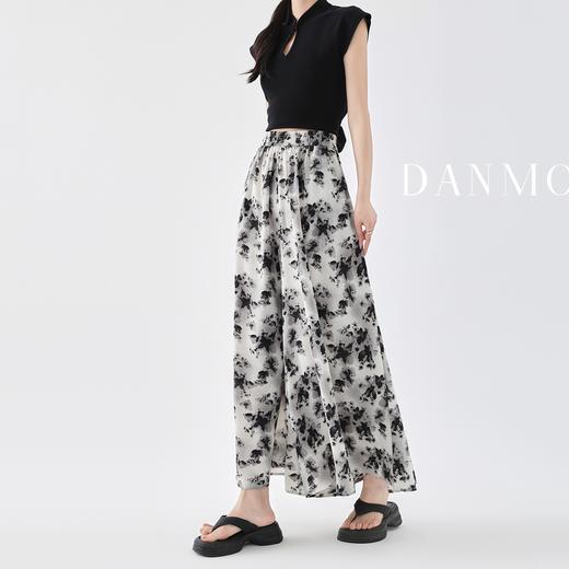 秒变の国风美人【中式印染面膜裤裙】 雪纺柔滑面料一触即凉 宽松版型更遮肉 穿脱无负担 国风水墨画/新中式美学 商品图7