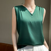 夏季【V领天丝吊带背心女】内搭短款 宽松冰丝无袖西装打底 大码吊带女 _ZSY 商品缩略图9