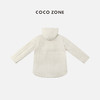 COCO ZONE冬连帽半套头棉服简约长袖圆下摆外套23C19551 商品缩略图1