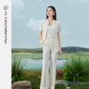 IWY/扶摇系列 米白色夏季国风时尚新中式改良西装套装FYCP356 商品缩略图2