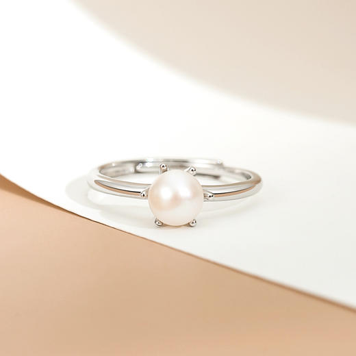 Winy925纯银指间优雅戒指送女友闺蜜节日生日礼物 商品图1