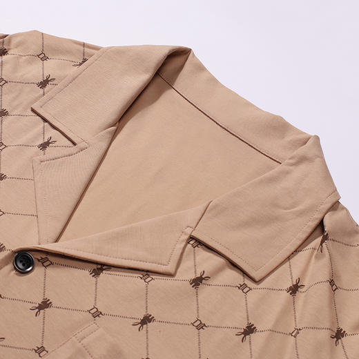 都市丽人都市锋尚睡衣超值精选短袖长裤26支CVC单面薄男士棉质套装FHT1F9 商品图1