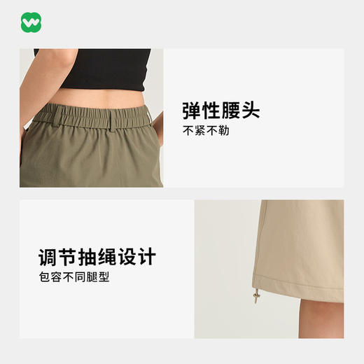 完型工装速干短裙辣妹美式半身裙女A字裙户外休闲通勤2024新款春夏季出门百搭舒适柔软舒适凉感（2-10天发货） 商品图4