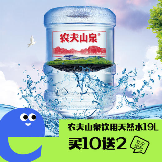 农夫山泉19L买十送二套餐 商品图0