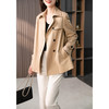 85407原形西装领外套女小个子休闲风衣2024春季新款中长款时尚百搭上衣 商品缩略图3