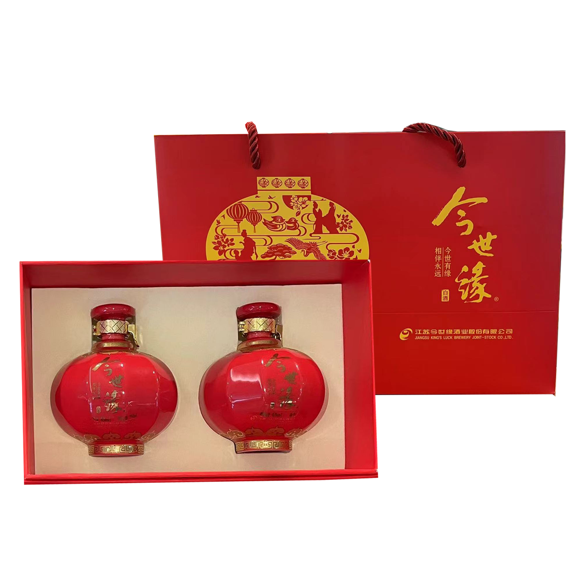 250ml42度今世缘灯笼礼盒(文旅)