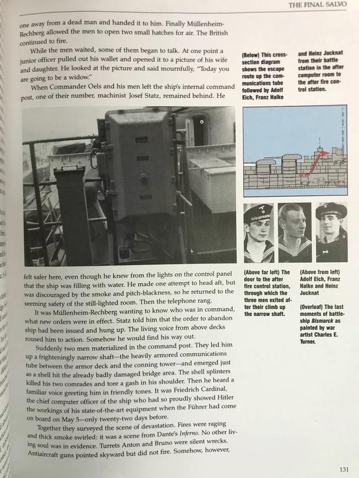 罗伯特·巴拉德的俾斯麦号 数百幅插图 精装16开 商品图7