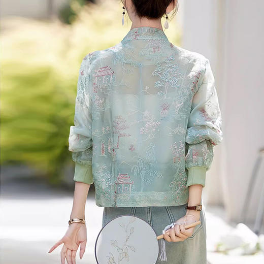 裁缝学苑AS277新中式国风防晒衣纸样女装夏季新款复古唐装外套样板 商品图3