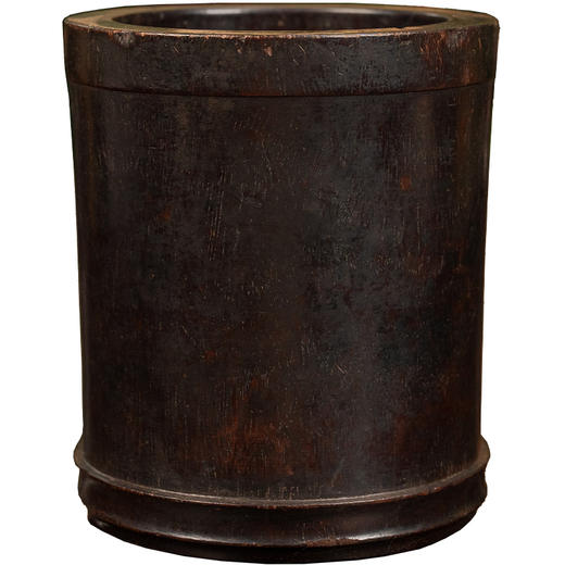 清早期 紫檀笔筒 商品图5