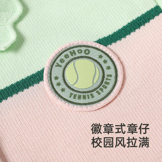 【商场同款】英氏儿童裙子秋冬季假两件女童连衣裙新款裙子 商品图3