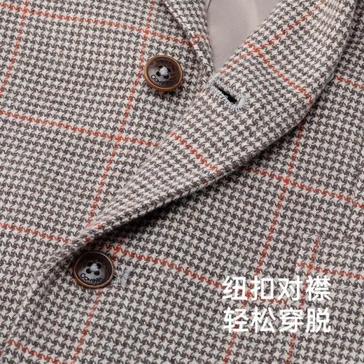 【高定系列】英氏男童礼服儿童西装小主持人服装羊毛西服新款 商品图2