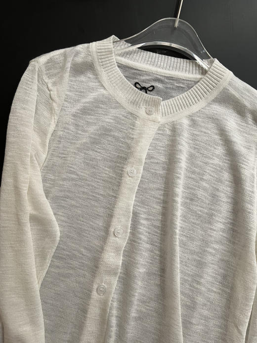 蝴蝶结亚麻开衫 商品图7