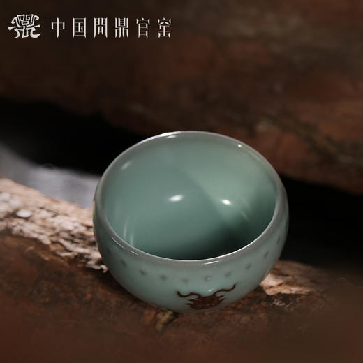 问鼎官窑龙首战鼓杯（缺货） 商品图4