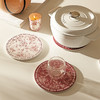摩登主妇玫瑰假日隔热垫餐桌垫碗盘垫家用耐高温防烫专用杯垫锅垫 商品缩略图4