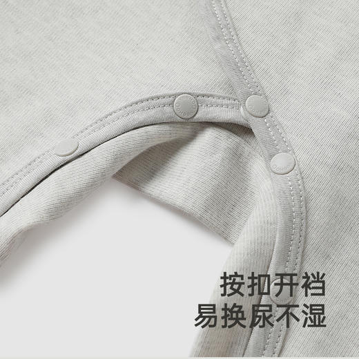 【商场同款】英氏新生儿连体衣夏季纯棉长袖婴儿衣服新款爬服 商品图2