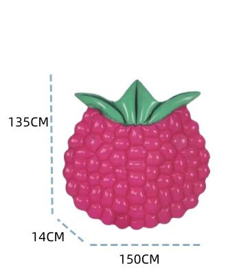 【包邮直发】玫丽树莓大浮排   最大承重100kg 优质PVC原材料，不含双酚A，厚实柔软耐用，不易渗漏，无毒环保安全 商品图2