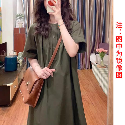 裁缝学苑AQ309法式复古短袖连衣裙纸样女装学院新款显瘦长裙子样板 商品图1