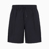 EMPORIO ARMANI 阿玛尼 男士亚麻合身系带腰纯色百慕大短裤 蓝色 3D1PH7 1K2WZ 0920 商品缩略图0