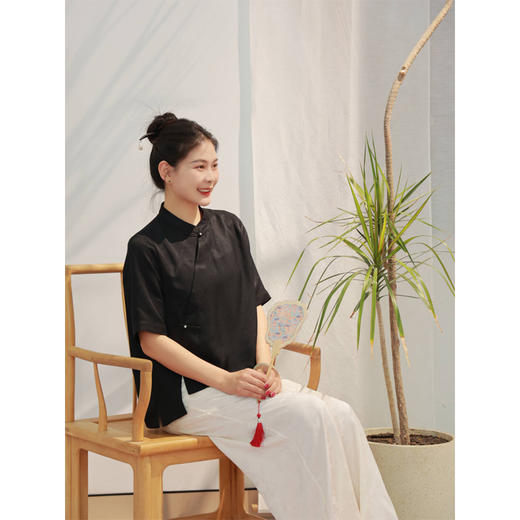 【2026东衣作】阔腿裤（24709617山矾） 商品图4