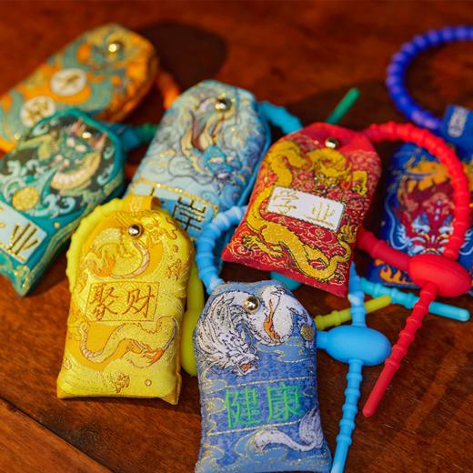 牛首山文创御守限定香囊香袋古风持久刺绣锦缎挂件福袋送闺蜜礼物 商品图4