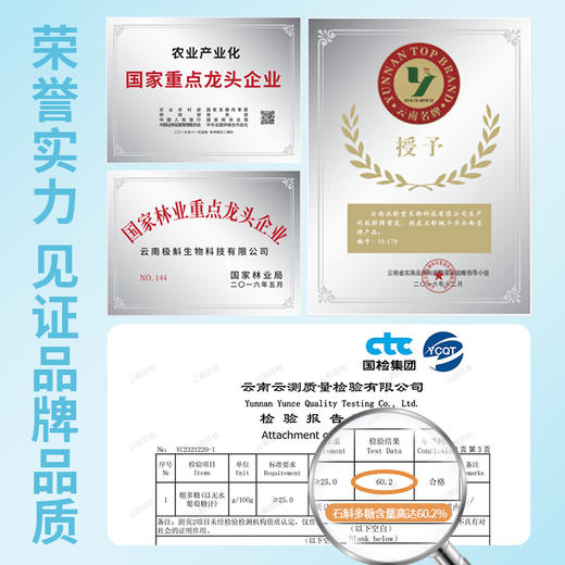 【铁皮石斛枫斗】色泽金黄 颗粒饱满 胶质浓郁 商品图2