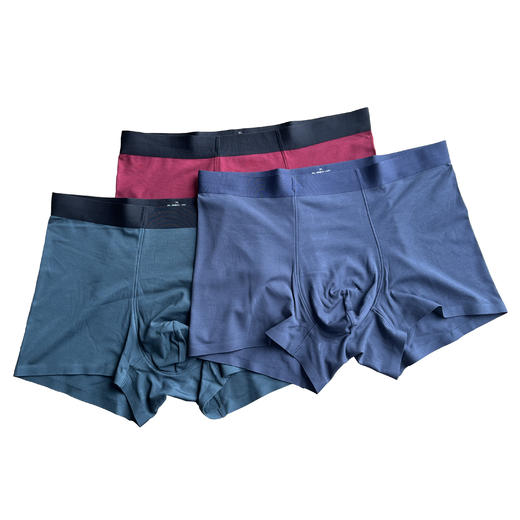 新款男士内裤120支莫代尔无痕时尚平角裤内裤【CSM21110】 商品图1