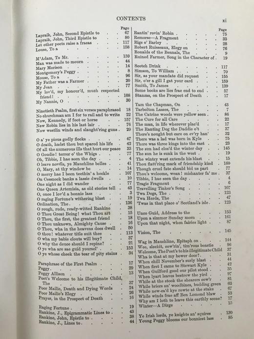 1913年 塔尔文•莫里斯装帧设计《彭斯诗集》（全4卷）  约20余幅插图 漆布精装18开 商品图5