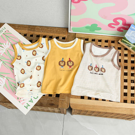 优选丨39.9/3件 夏天必备实用小背心 莱卡棉纯棉背心 A类ETFS-59（三件加入购物车同时下单 自动满减，单拍不发） 商品图6