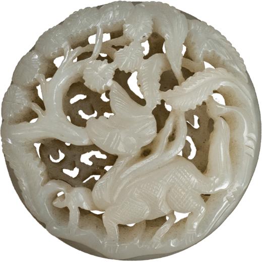 清 玉雕麒麟佩饰 商品图5