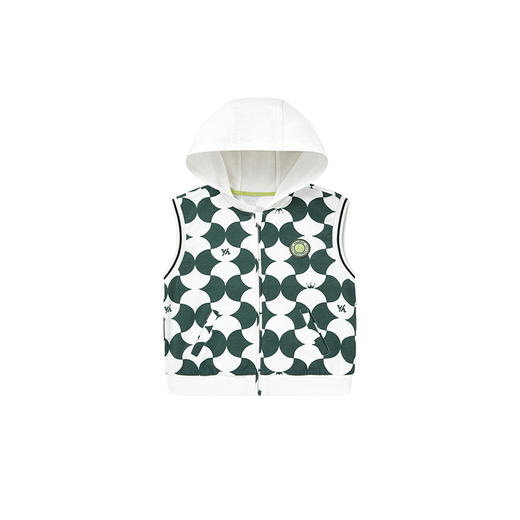 【商场同款】英氏儿童马甲夏季透气纯棉连帽马甲男童新款 商品图4